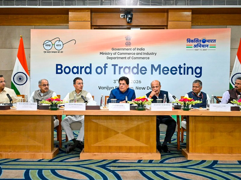 वित्त वर्ष 2026-27 में भारत का लक्ष्य 1 ट्रिलियन डॉलर का निर्यात हासिल करना है: पीयूष गोयल