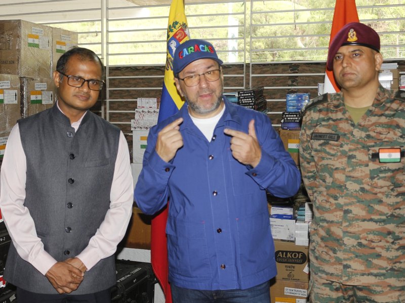Venezuela thank india for help in crisis