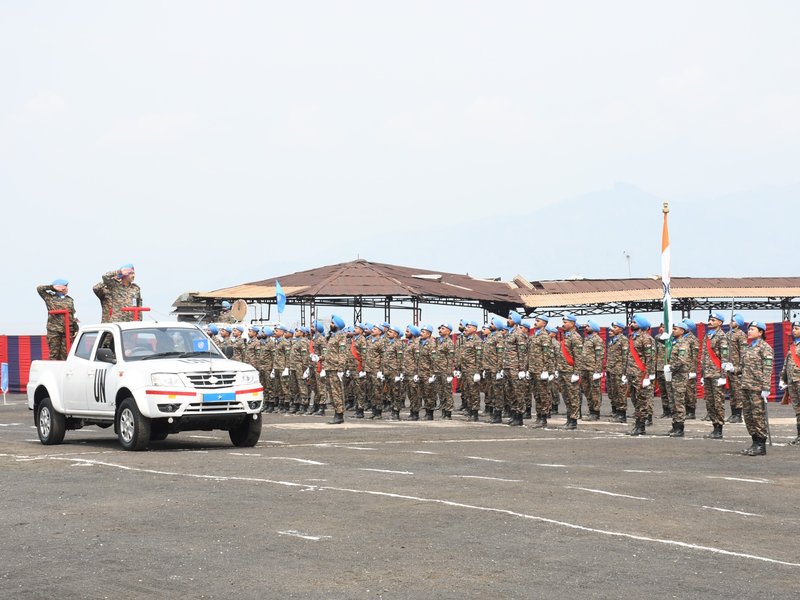 UN honours 651 Indian Army peacekeepers for service in DR Congo
