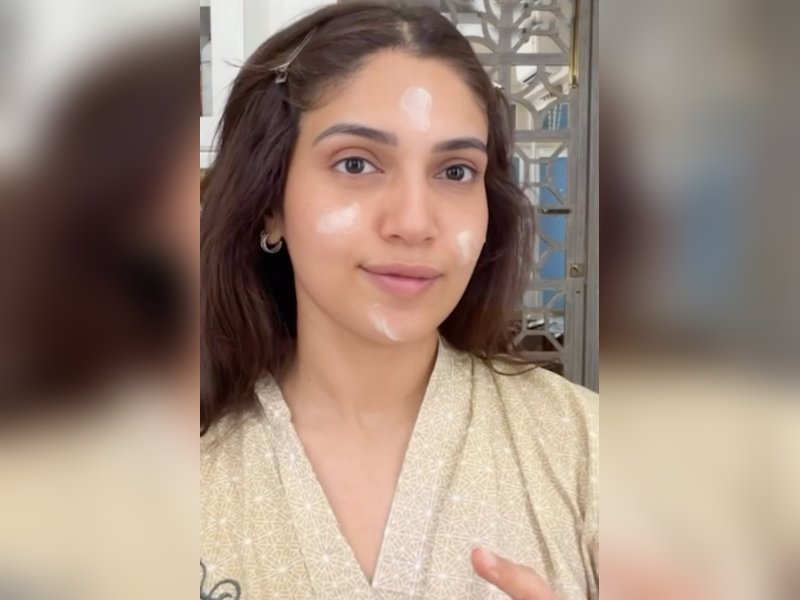 Bhumi Pednekar on doing her own makeup: ‘It’s therapeutic to me’