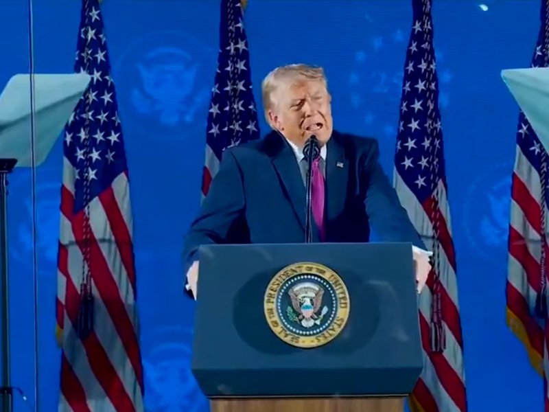 Trump hails US 250th anniversary of independence, attacks communism