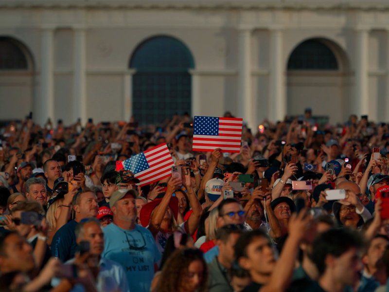 Trump defines 'what it means to be an American'