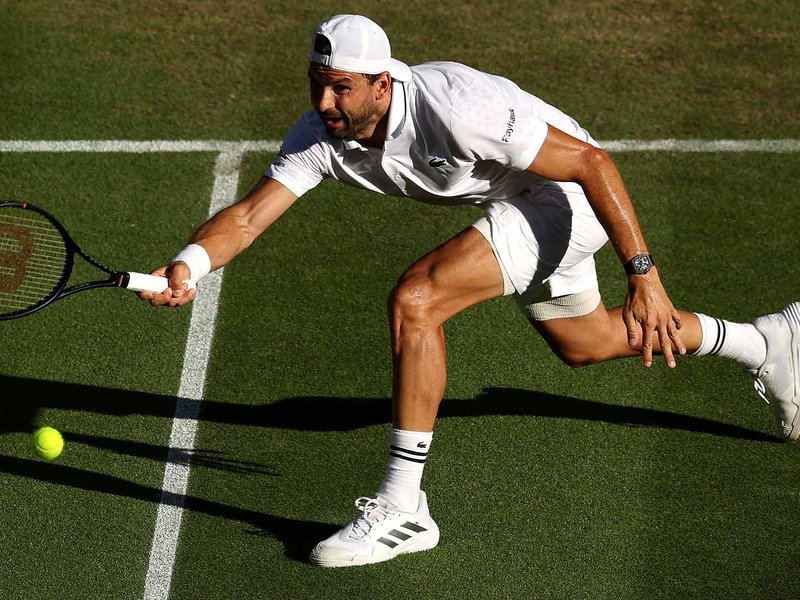 Grigor Dimitrov storms ahead with thrilling five-set win over Matteo Berrettini, reaches fourth round of Wimbledon 2026 at the All-England Club in London on Saturday evening. Photo credit: ATP Tour/X