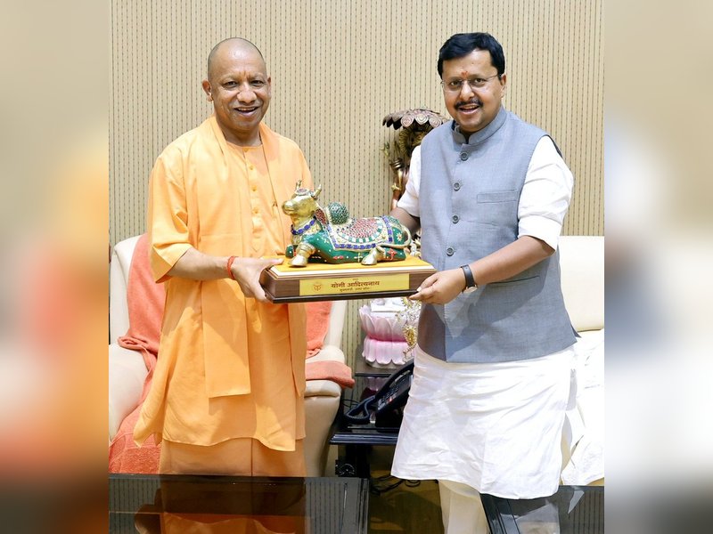 BJP Chief Nitin Nabin meets CM Yogi in Lucknow, to address booth workers today