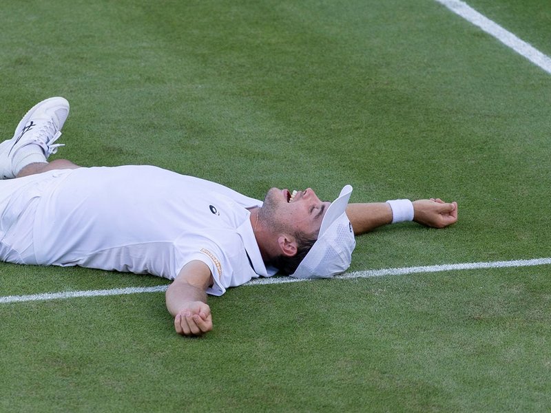 There are no words for it, honestly, says British wildcard Arthur Fery as he reaches fourth round of men's singles at Wimbledon on Saturday. Photo credit: Wimbledon