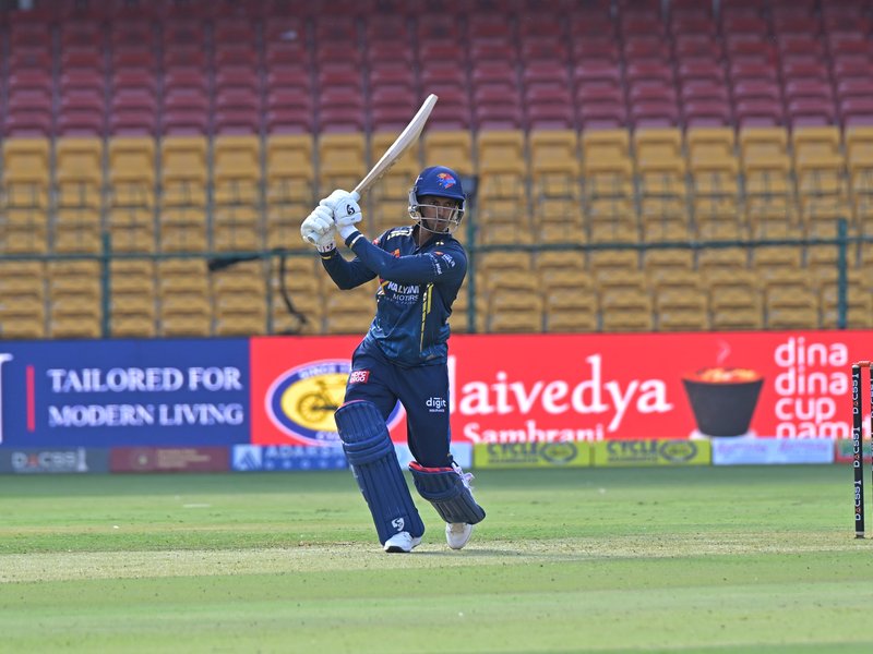 Maharaja Trophy: Bengaluru Blasters cruise to emphatic eight-wicket victory over Mysore Warriors