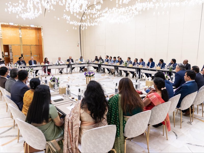 EAM Jaishankar interacts with Indian representatives in Qatar, underlines the importance of community welfare