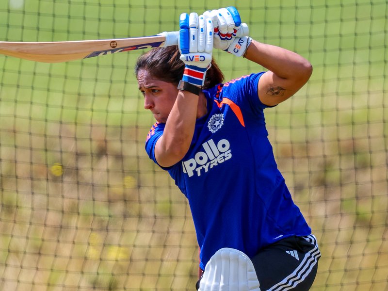 I just look at maybe it's late, but not too late, says Harmanpreet Kaur ahead of historic Test at Lord’s in London. Photo credit: IANS