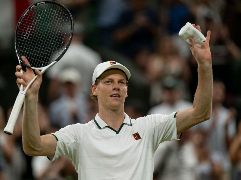 Sinner topples Mochizuki for fifth consecutive Wimbledon QF  