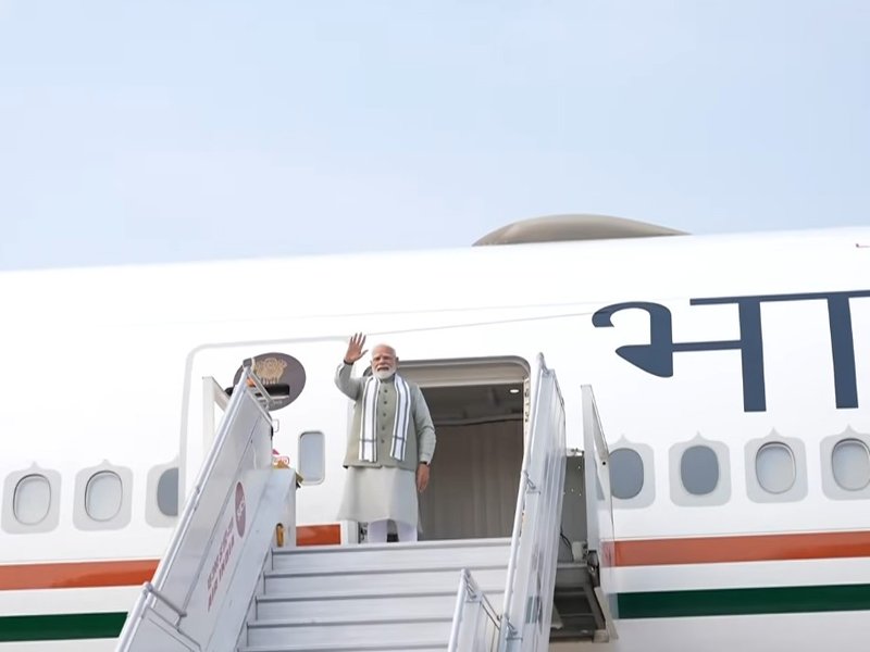 PM Modi emplanes for 3-nation tour, says visit will strengthen Act East Policy, MAHASAGAR Vision