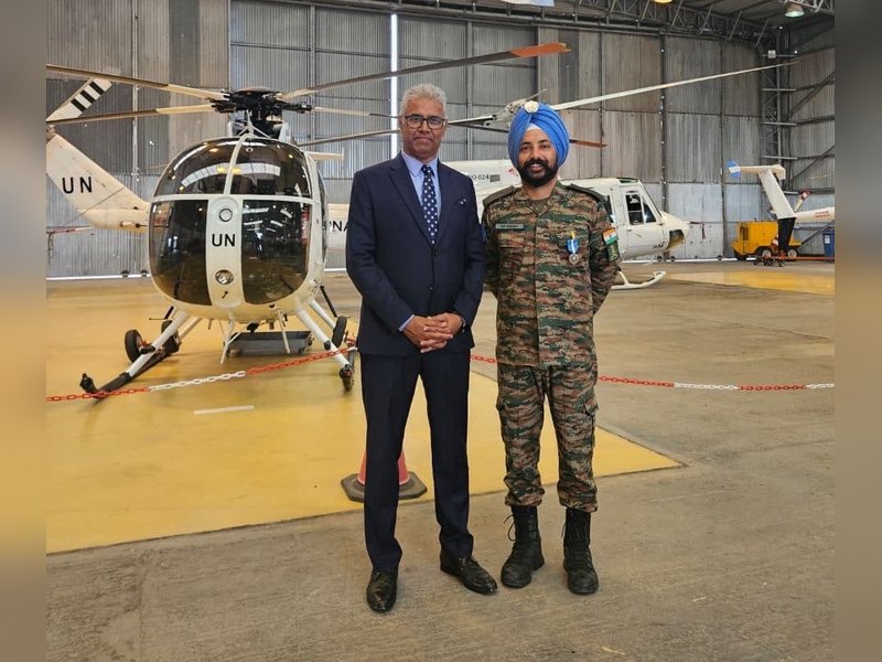 Another Indian officer adds laurels to country's historic association with UNFICYP