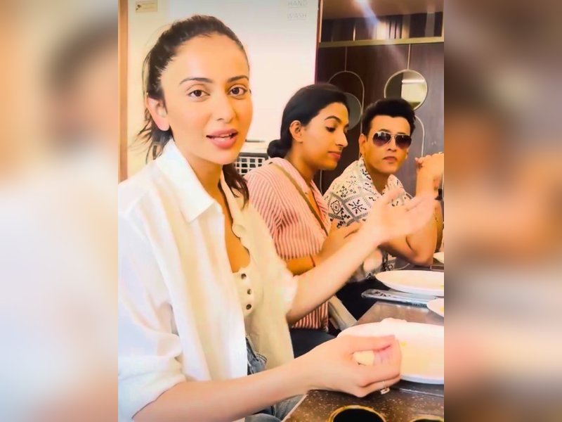 Rakul Preet Singh talks about her non-negotiable ritual during an outdoor shoot