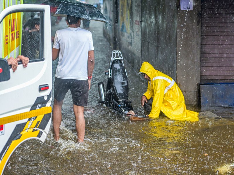 Monsoon fury: Heavy rain hits Maharashtra, 'Red Alert' in four districts