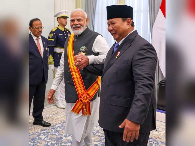 Tribute to historic, deeply-rooted ties: PM Modi thanks Indonesian govt for highest honour
