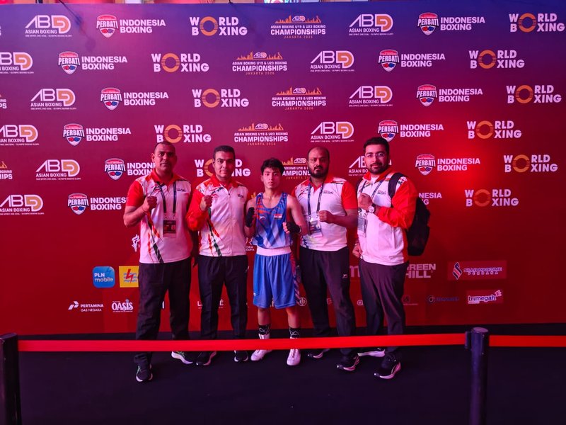 Ambekar Meetei, Aditya, Sikander shine in U19 section on Day 3 of the Asian U-19 & U-23 Boxing Championships in Jakarta, Indonesia, on Tuesday. Photo credit: BFI
