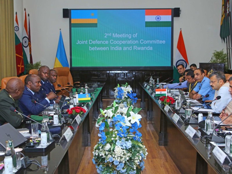 India and Rwanda agree to deepen defence cooperation