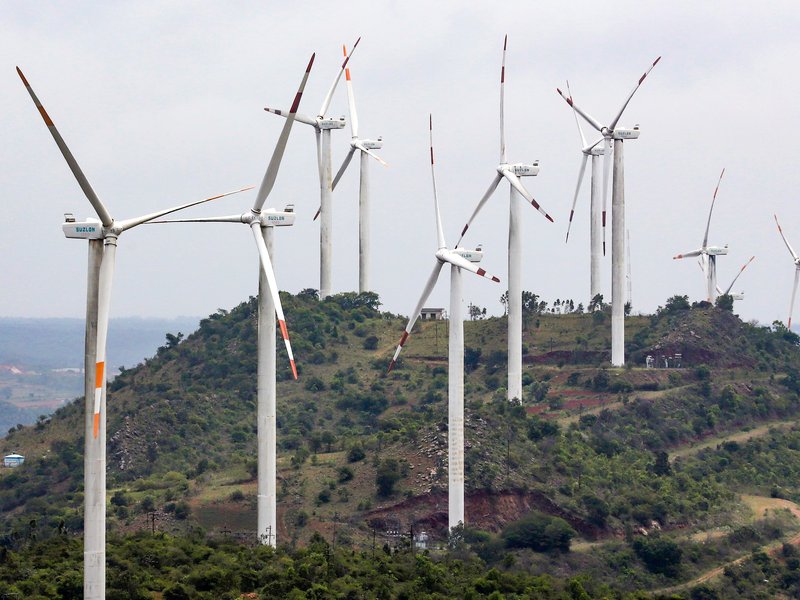India’s installed wind power capacity reaches 57,443 MW