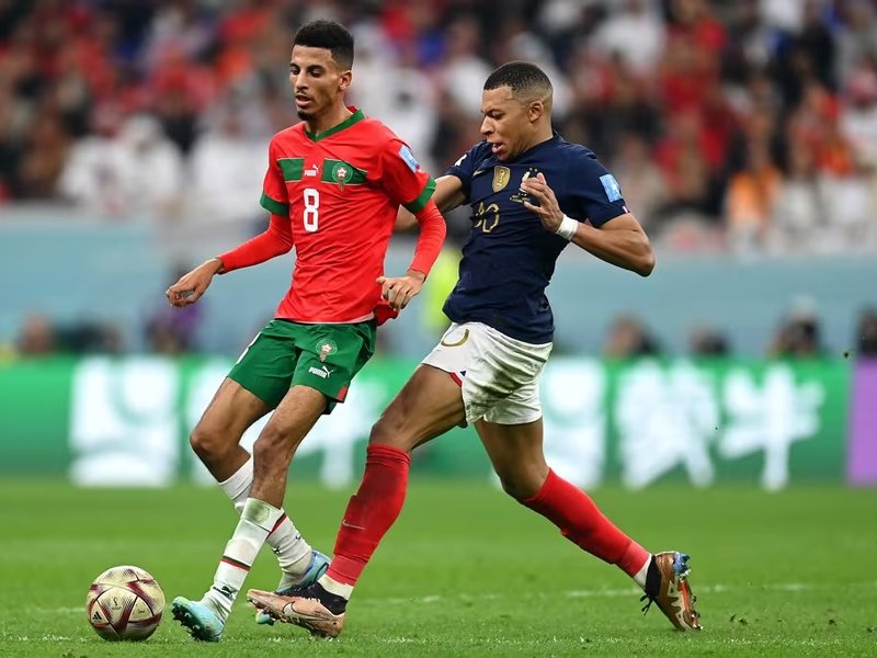 'Morocco must be brave with the ball,' says Zakaria Aboukhlal ahead of their quarterfinal clash with France in the FIFA World Cup 2026. Photo credit: FIFA.com