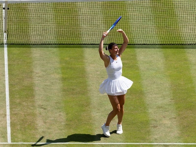 Marta Kostyuk storms into maiden semifinal with dominant win over Jasmine Paolini at the Wimbledon in London on Wednesday. Photo credit: Wimbledon