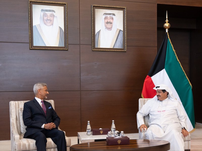 India and Kuwait discuss enhancing ties in several key sectors during EAM Jaishankar's visit