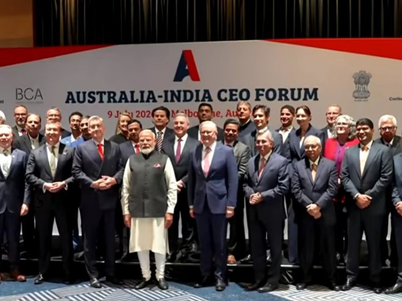 PM Modi participates in India-Australia CEO Forum in Melbourne