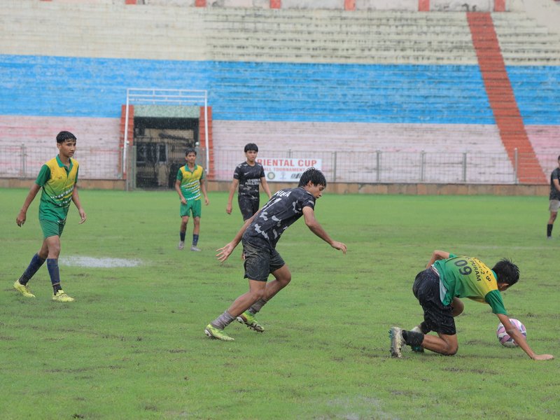 Mother’s International, Mount Carmel, G.D. Goenka and Bharti Public School advance on rain-soaked Day 3 of Oriental Cup 2026 at the Dr. Ambedkar Stadium in New Delhi on Thursday. Photo credit: Oriental Cup 2026
