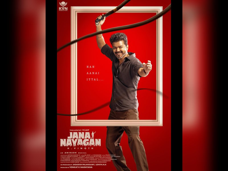 Vijay-starrer 'Jana Nayagan' cleared for release with 'A' certificate (Photo Credit: Vijay/Instagram)