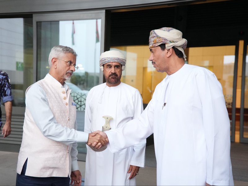 EAM Jaishankar arrives in Oman on fourth leg of six-nation visit