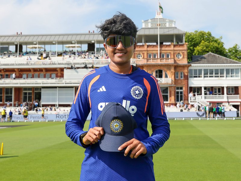 Charani becomes first Indian bowler to cross 800-mark in ICC rankings, Deepti jumps four places. Photo credit: IANS