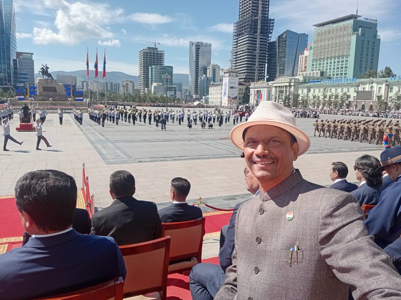 India participates in Mongolia's national festival celebrations