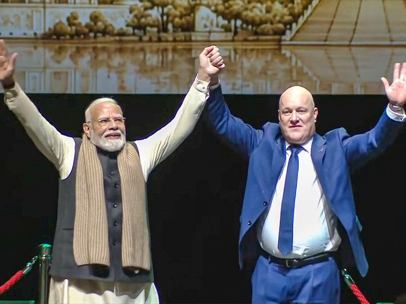 pm modi in Auckland