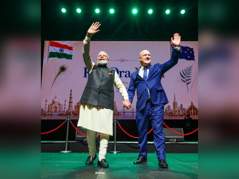 Unforgettable atmosphere: PM Modi thanks Indian diaspora in NZ for memorable experience 