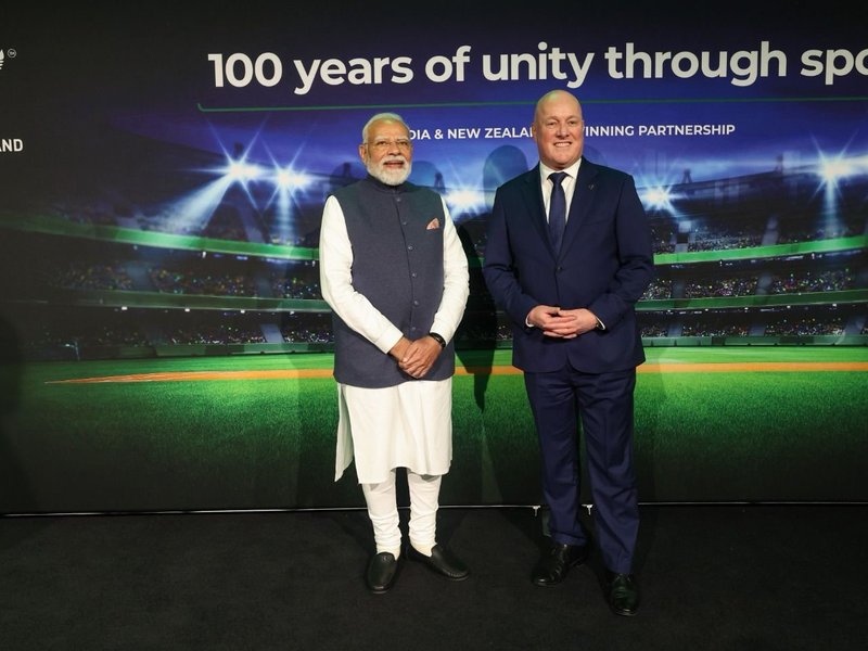 PM Modi hails century of India-New Zealand sporting ties, highlights sport as a bridge between nations (Credit: X/Narendra Modi)