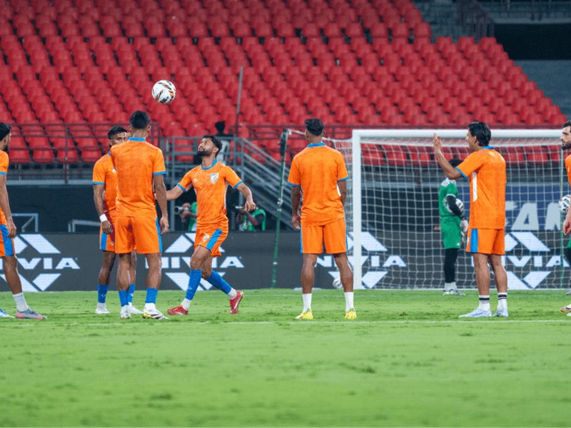 Indian football team set for first-ever New Zealand tour with two friendlies in November. Photo credit: AIFF