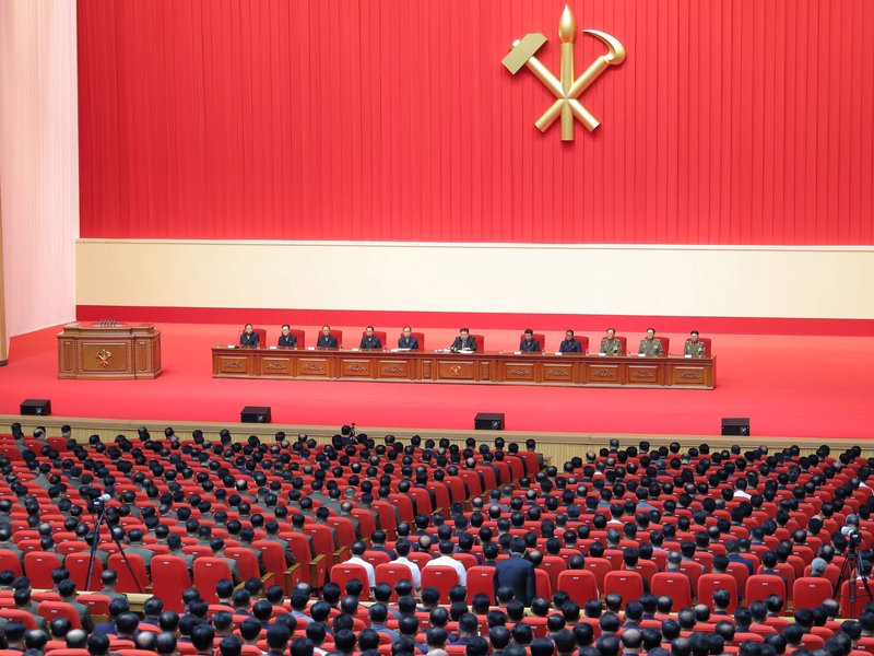 North Korea's leader denounces corruption in military at rare meeting