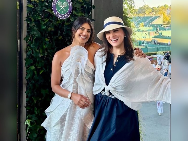 Lara Dutta reunites with Priyanka Chopra after 26 Years, shares heartwarming pictures from Wimbledon