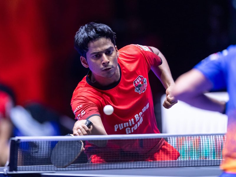 UTT Season 7: Prithika Pavade powers PBG Pune Jaguars to 9-6 voctory against UP Prometheans (Credit: UTT)