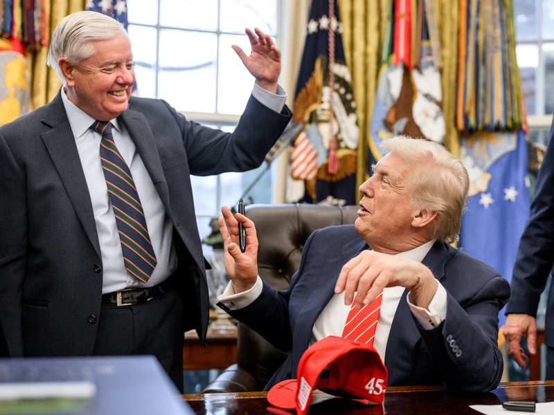 Trump mourns ‘unique’ ally Lindsey Graham