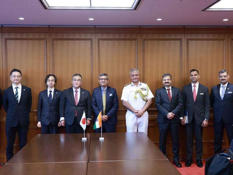 India and Japan review entire spectrum of bilateral defence engagements