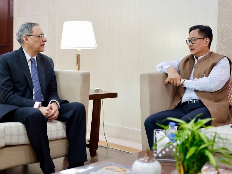 Kiren Rijiju departs for Qatar to convey India’s condolences on former Amir's demise