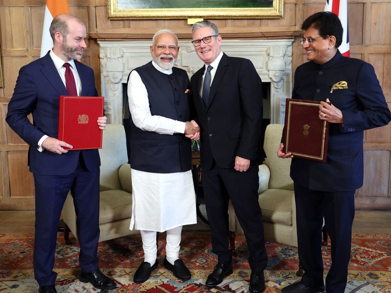 India-UK FTA to make British goods cheaper, boost Indian exports from July 15