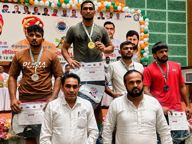 Haryana sweep team titles at U-23 Wrestling Nationals