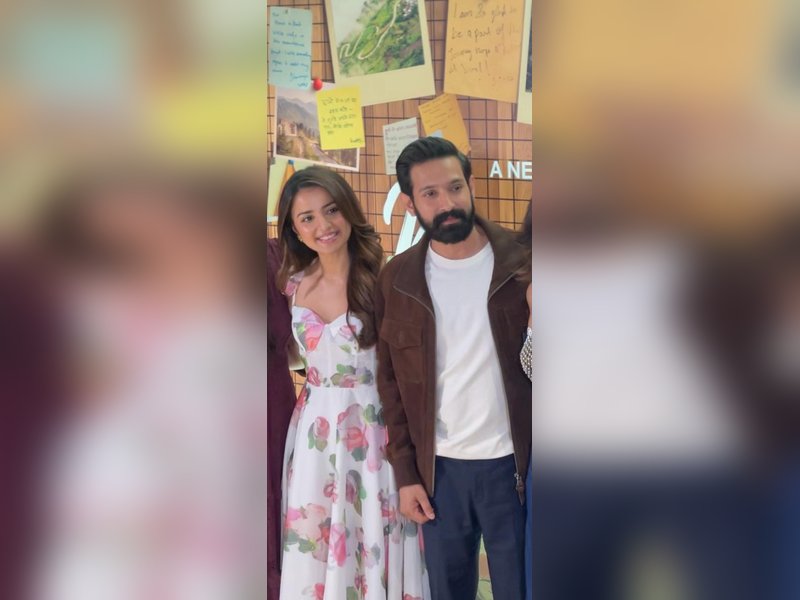 Mahima Makwana recalls meeting Vikrant Massey for first time on sets of Balika Vadhu: ‘He hasn’t changed a bit’