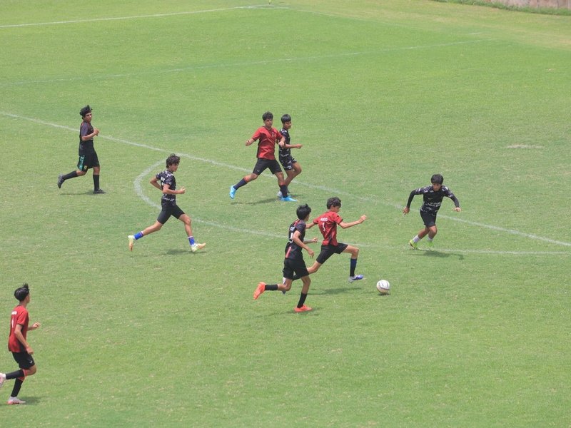 Men's semifinalists confirmed as DPS Vasant Vihar register 3-1 win in the boys' under-17 section of the Oriental Cup 2026 at the Dr Ambedkar Stadium in New Delhi on Tuesday. Photo credit: Oriental Cup 2026