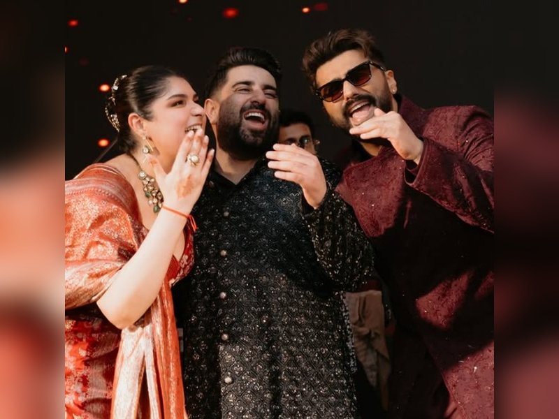 A week later, Arjun Kapoor is still soaking in sister Anshula Kapoor’s wedding celebrations