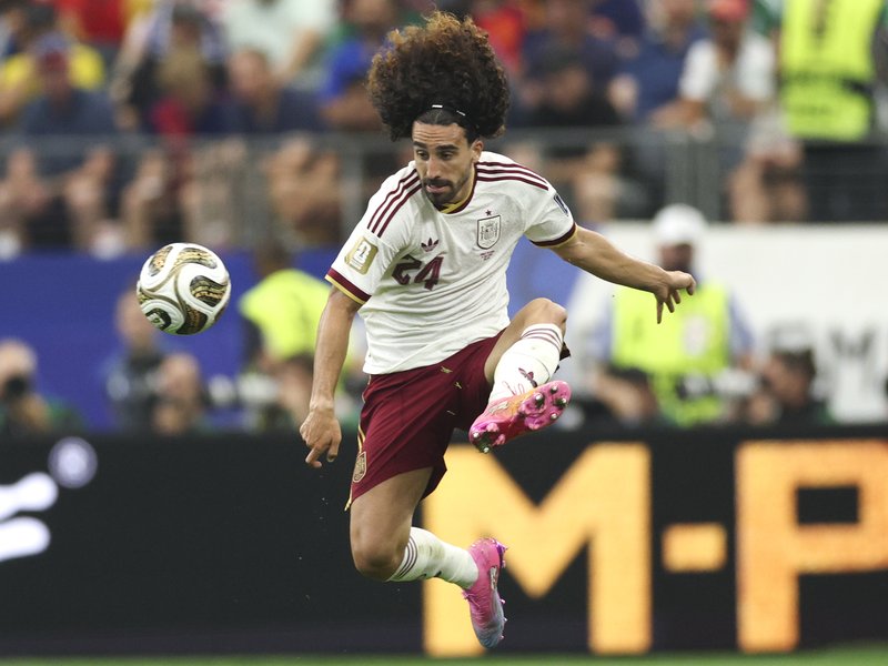 'If we win the World Cup, I'll retire from the national team,' says Marc Cucurella ahead of the FIFA World Cup 2026 Final against Argentina on Sunday. Photo credit: FIFA