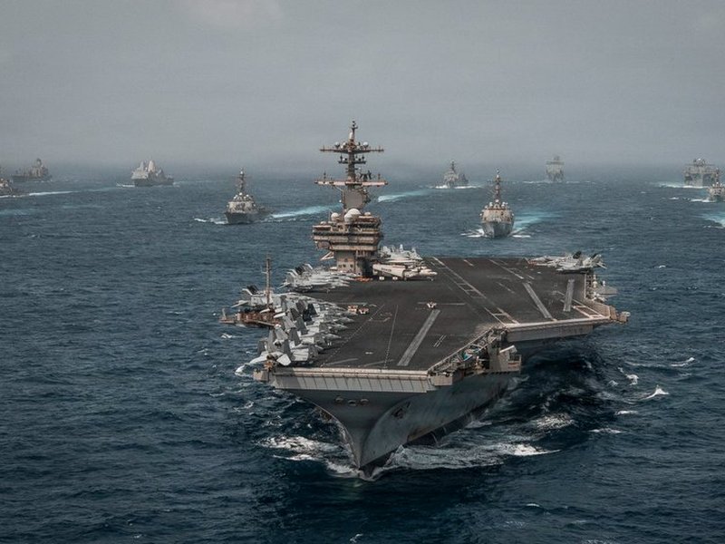 US hits Iran, resumes Hormuz blockade