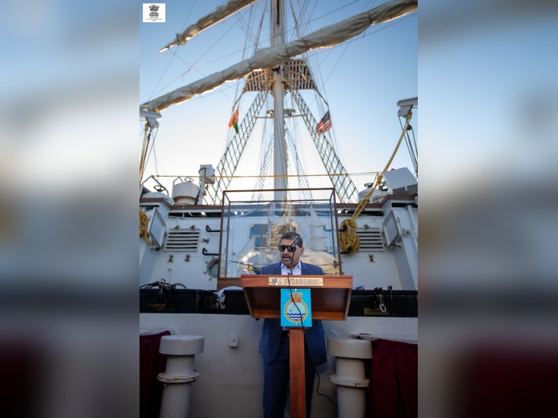 INS Sudarshini showcases India’s maritime heritage at SAIL Boston 250