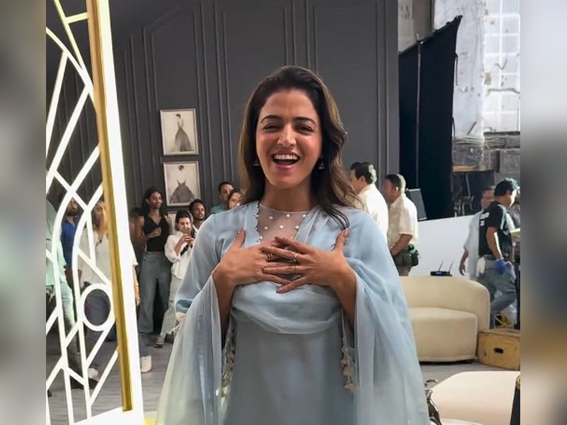 Wamiqa Gabbi meets childhood favourite Madhuri Dixit, calls it a ‘magical moment’ 