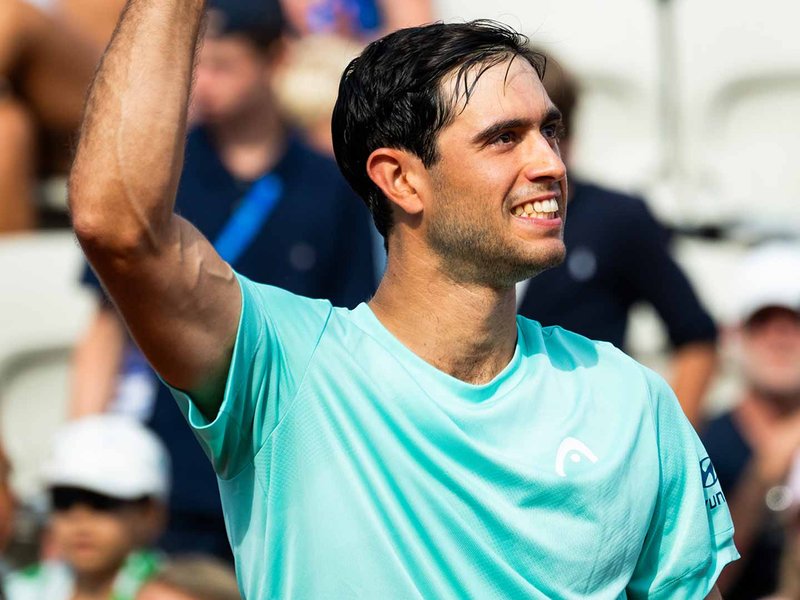 Former champ Borges beats Dimitrov in second round at Bastad (Credit: X/ATP)